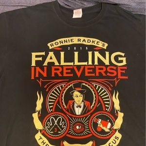 Falling In Reverse 2015 Tour Shirt- 3 Ring Circus-